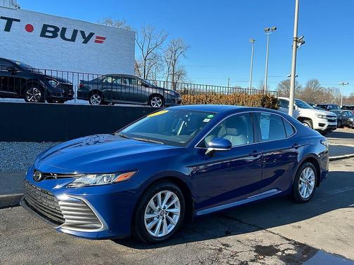 Blue 2023 Toyota Camry LE
