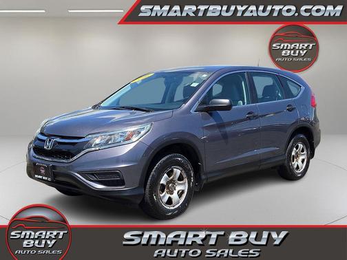 Gray 2016 Honda CR-V LX