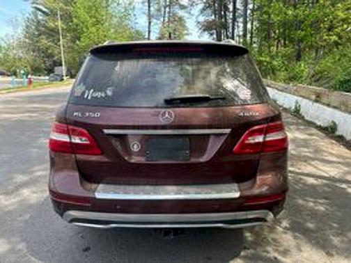 Maroon 2013 Mercedes-Benz M-Class ML 350 4MATIC