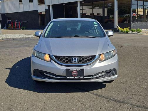 Silver 2013 Honda Civic LX
