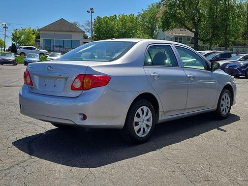 Silver 2010 Toyota Corolla