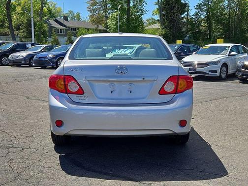 Silver 2010 Toyota Corolla