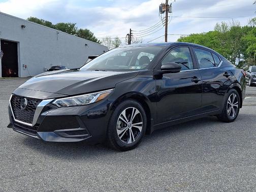 Black 2020 Nissan Sentra SV