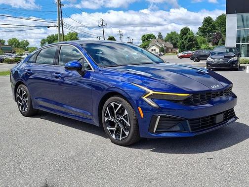 Blue 2025 Kia K5 EX