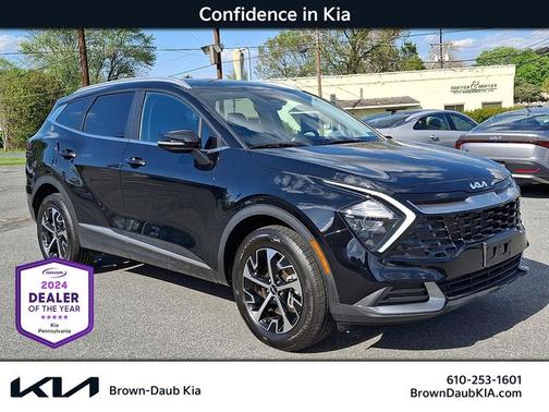 Ebony Black 2023 Kia Sportage EX