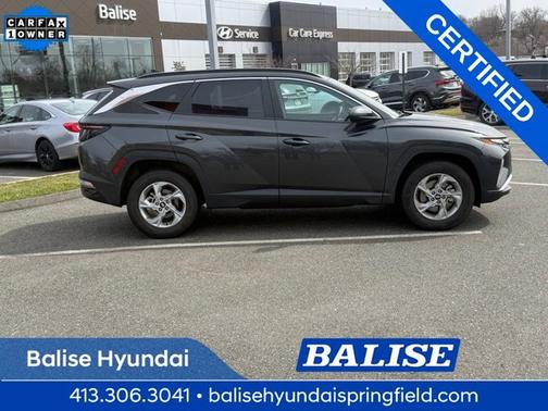 Gray 2023 Hyundai TUCSON SEL