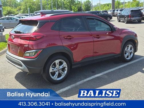 Red 2023 Hyundai KONA SEL