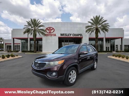 Dark Cherry 2012 Kia Sorento LX