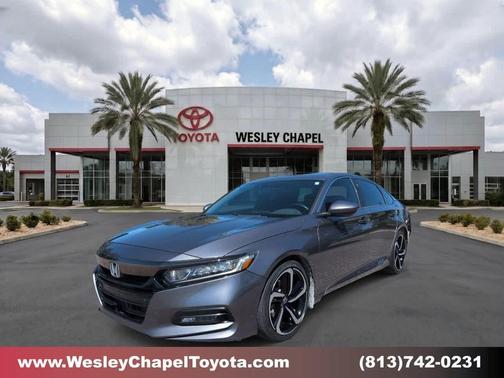 Modern Steel Metallic 2018 Honda Accord Sport