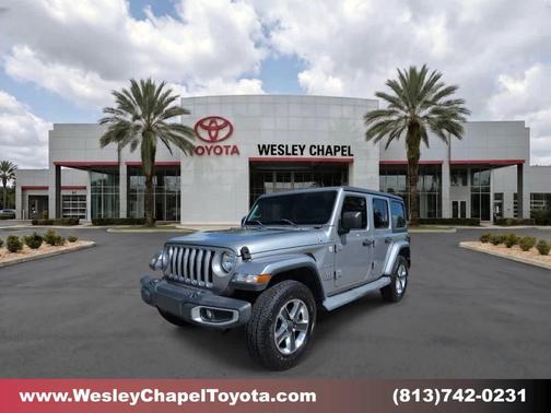 Billet Silver Metallic Clearcoat 2020 Jeep Wrangler Unlimited Sahara