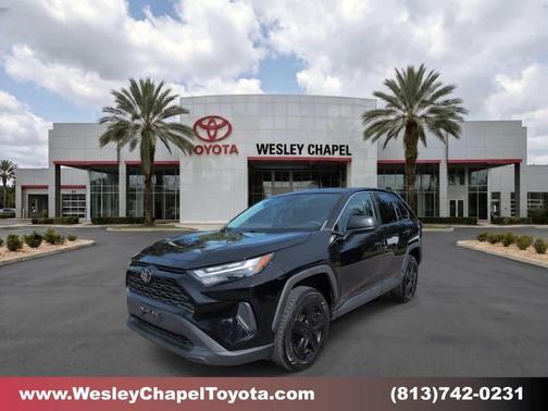 Midnight Black Metallic 2023 Toyota RAV4 LE