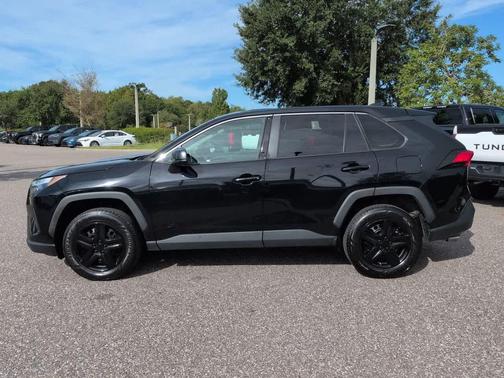 Midnight Black Metallic 2023 Toyota RAV4 LE