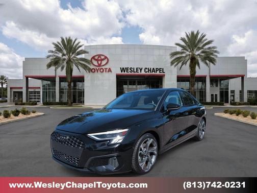 Mythos Black Metallic 2023 Audi A3 Premium