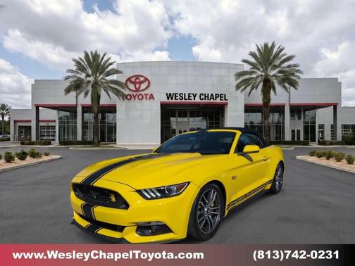 Triple Yellow Tri-Coat 2017 Ford Mustang GT Premium