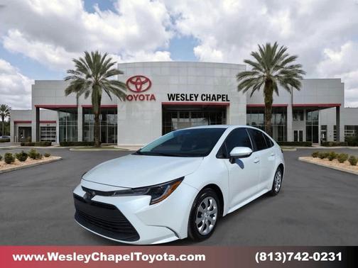 Wind Chill Pearl 2026 Toyota Corolla LE