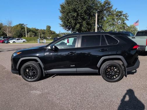 Midnight Black Metallic 2022 Toyota RAV4 LE