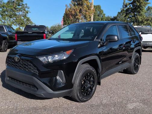 Midnight Black Metallic 2022 Toyota RAV4 LE