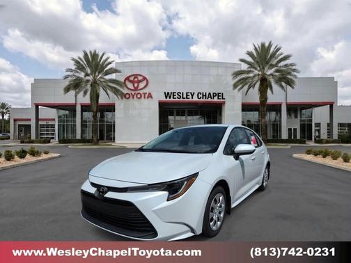 Wind Chill Pearl 2026 Toyota Corolla LE