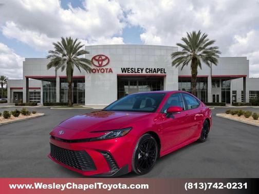Supersonic Red 2026 Toyota Camry SE
