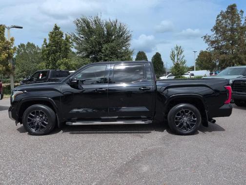 Midnight Black Metallic 2023 Toyota Tundra Platinum