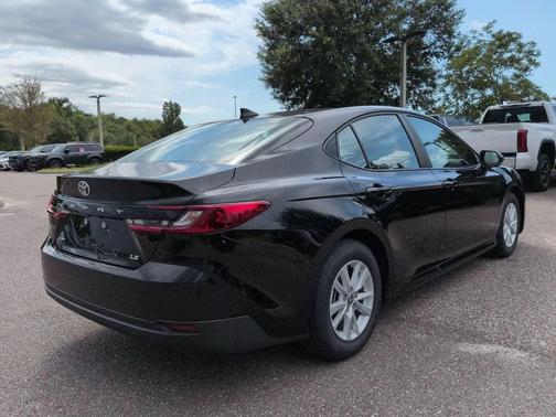 Midnight Black Metallic 2026 Toyota Camry LE