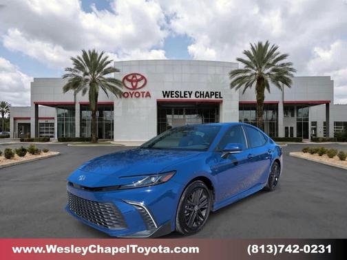 Reservoir Blue 2026 Toyota Camry SE