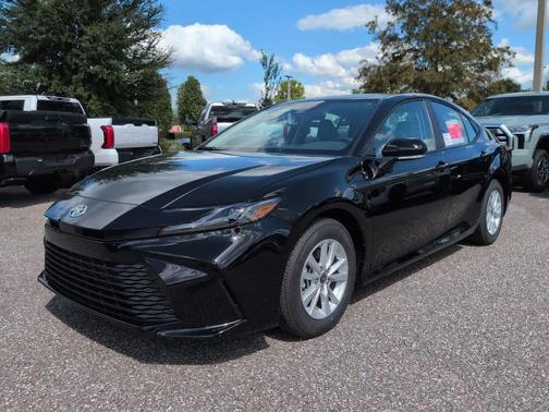 Midnight Black Metallic 2026 Toyota Camry LE