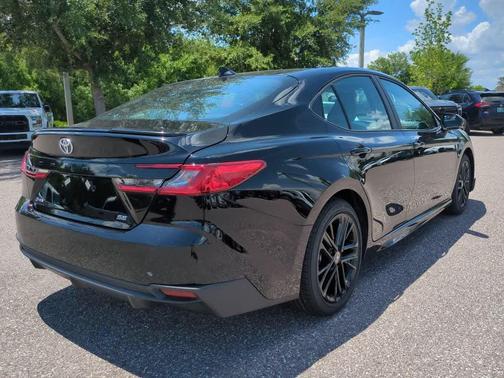 Midnight Black Metallic 2026 Toyota Camry SE