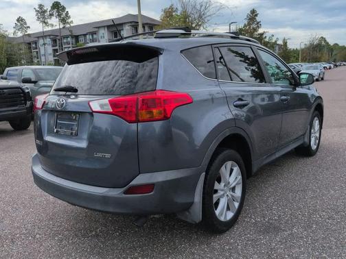 Shoreline Blue Metallic 2014 Toyota RAV4 Limited