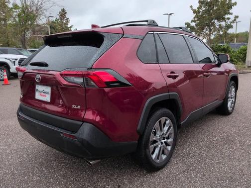 Ruby Flare Pearl 2021 Toyota RAV4 XLE Premium