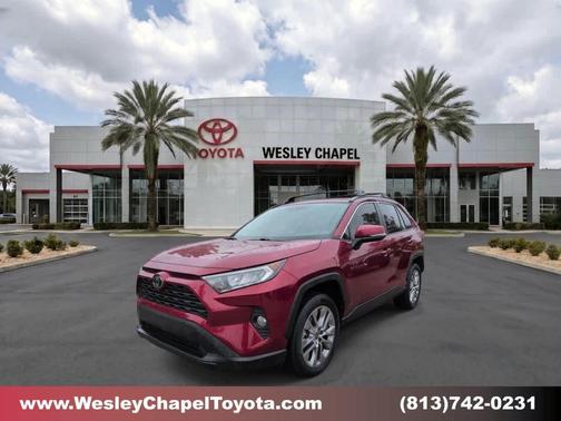 Ruby Flare Pearl 2021 Toyota RAV4 XLE Premium