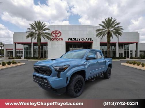Heritage Blue 2026 Toyota Tacoma TRD Sport