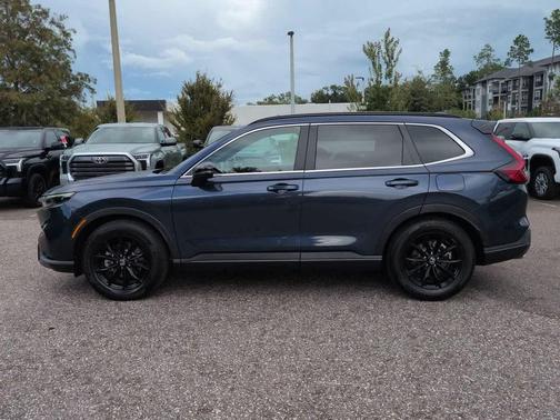 Canyon River Blue Metallic 2025 Honda CR-V Hybrid Sport FWD