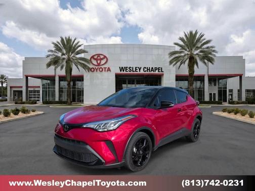 Supersonic Red w/Black Roof 2021 Toyota C-HR Nightshade Edition