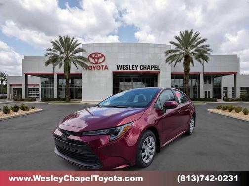 Ruby Flare Pearl 2026 Toyota Corolla LE