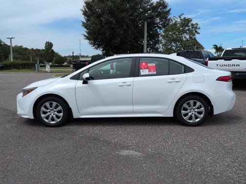 White 2027 Toyota Corolla LE