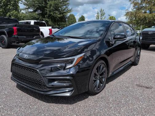 Midnight Black Metallic 2026 Toyota Corolla XSE