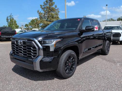 Midnight Black Metallic 2026 Toyota Tundra Platinum