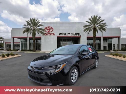 Black 2027 Toyota Corolla LE