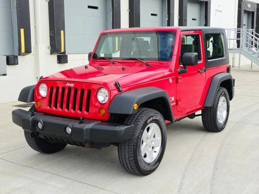 Red 2007 Jeep Wrangler X