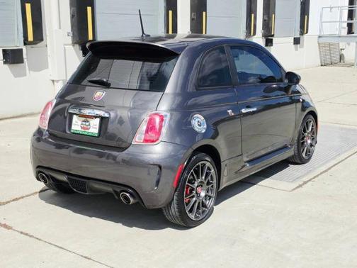 Gray 2015 FIAT 500 Abarth
