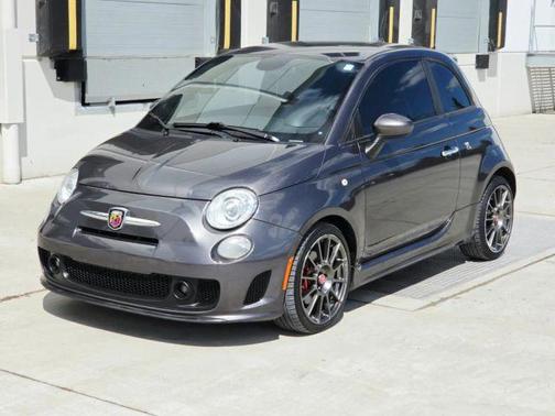 Gray 2015 FIAT 500 Abarth