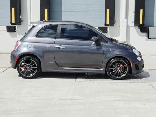 Gray 2015 FIAT 500 Abarth