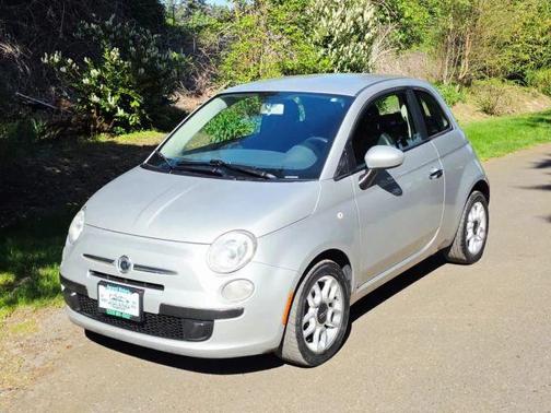 Silver 2012 FIAT 500 Pop