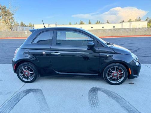 Black 2014 FIAT 500 Abarth