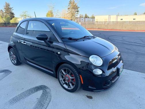 Black 2014 FIAT 500 Abarth
