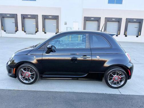 Black 2014 FIAT 500 Abarth