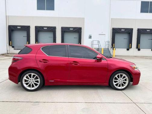 Red 2013 Lexus CT 200h Base