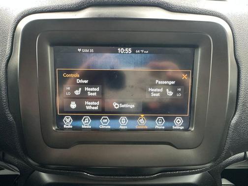 Black Clearcoat 2020 Jeep Renegade Latitude