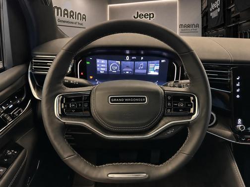 High Gloss Black 2026 Jeep Grand Wagoneer Summit Obsidian 4x4